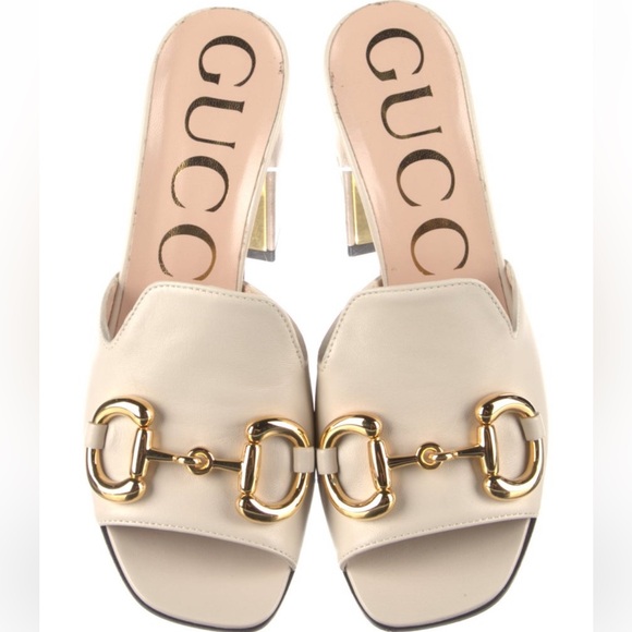 Gucci Leather Mules - Picture 2 of 5